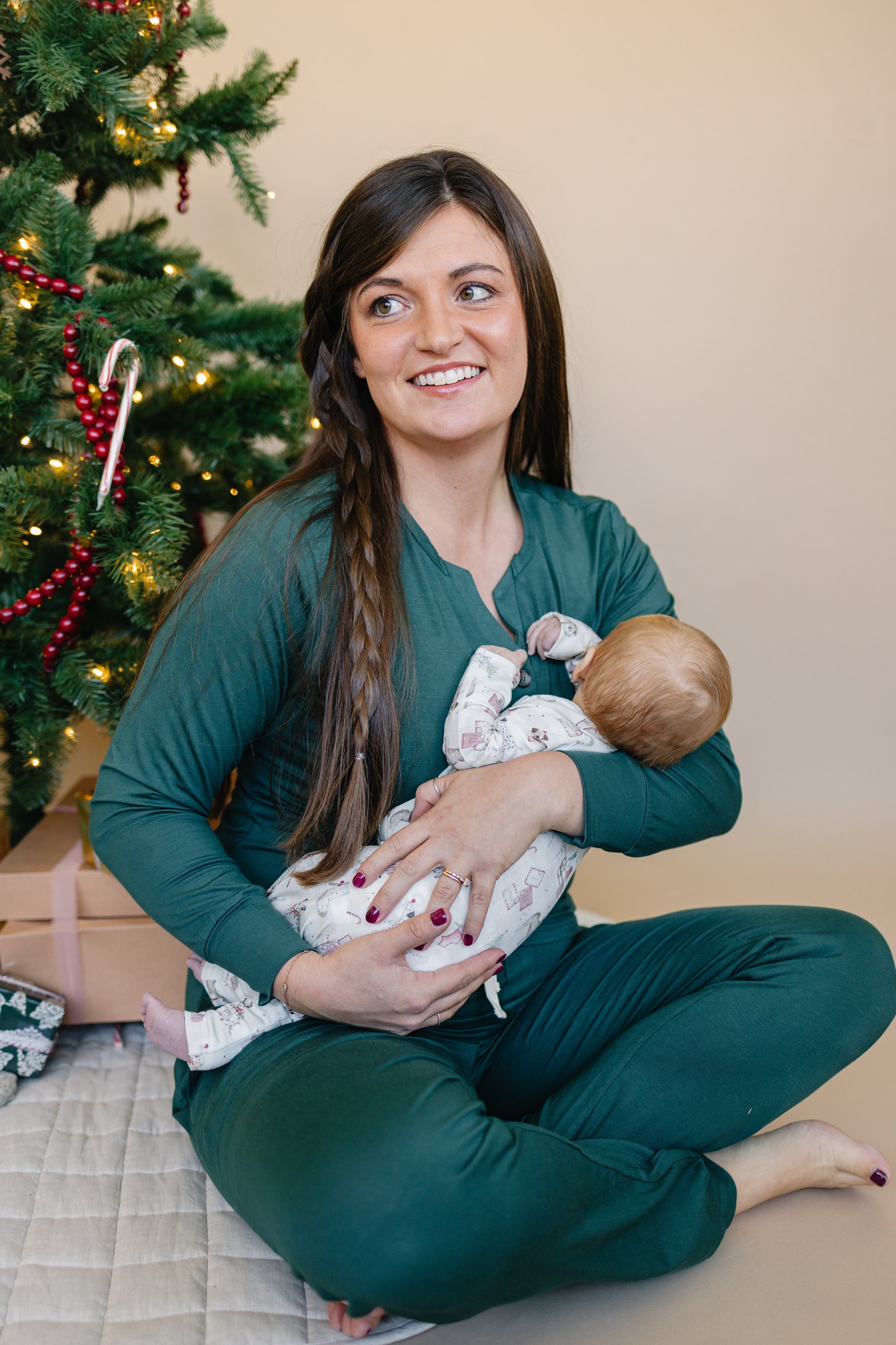 Santa Paws Bamboo Zippy Pajamas by Little Joy Co., product view 7