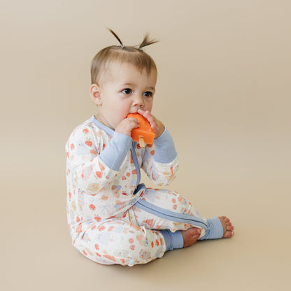 Sweet Summertime Bamboo Zippy Pajamas by Little Joy Co., product view 7