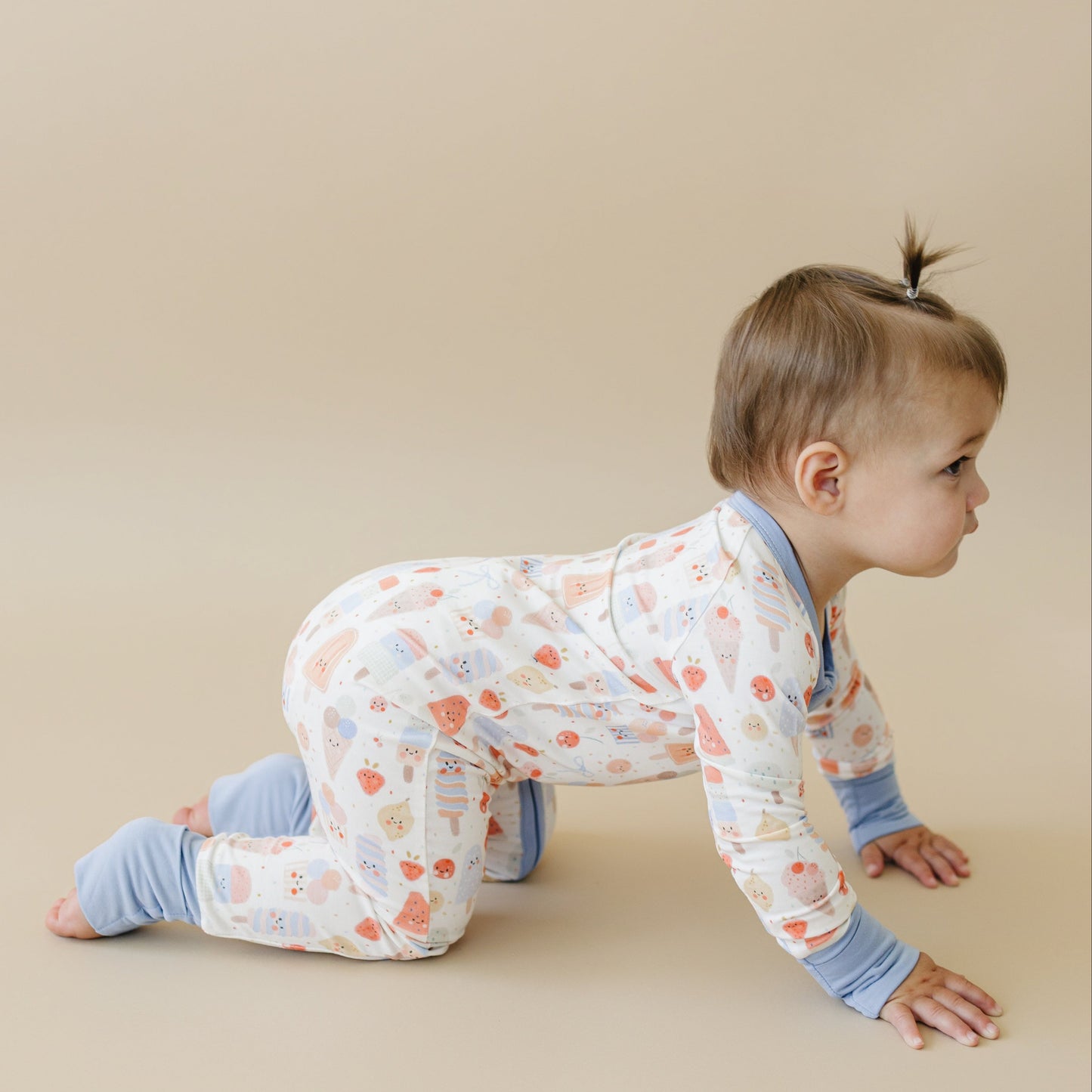 Sweet Summertime Bamboo Zippy Pajamas by Little Joy Co., product view 10