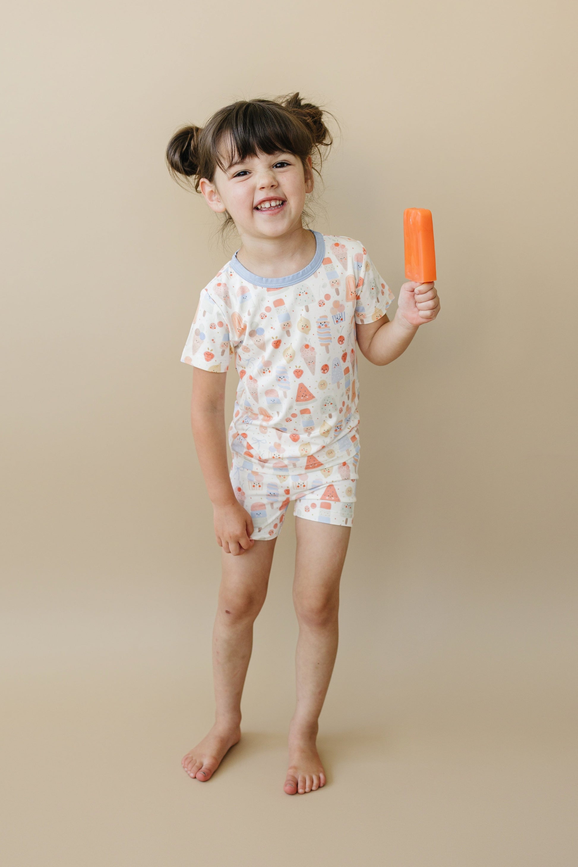 Sweet Summertime 2pc Bamboo Pajamas by Little Joy Co., product view 9