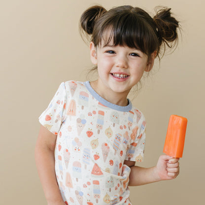 Sweet Summertime 2pc Bamboo Pajamas by Little Joy Co., product view 12