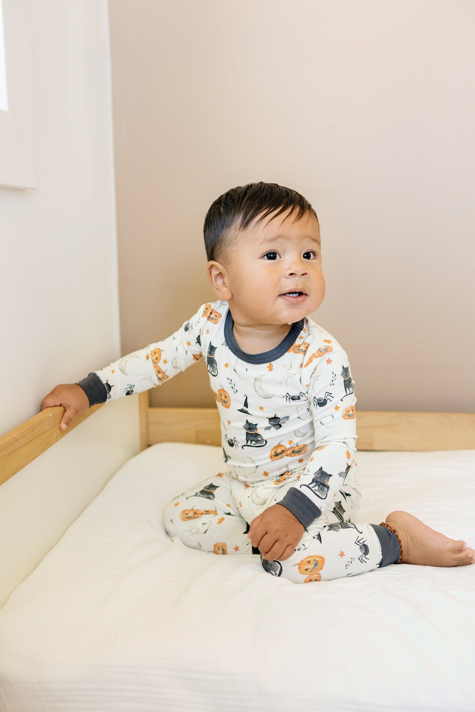 Boo Crew 2pc Bamboo Pajamas by Little Joy Co., product view 11