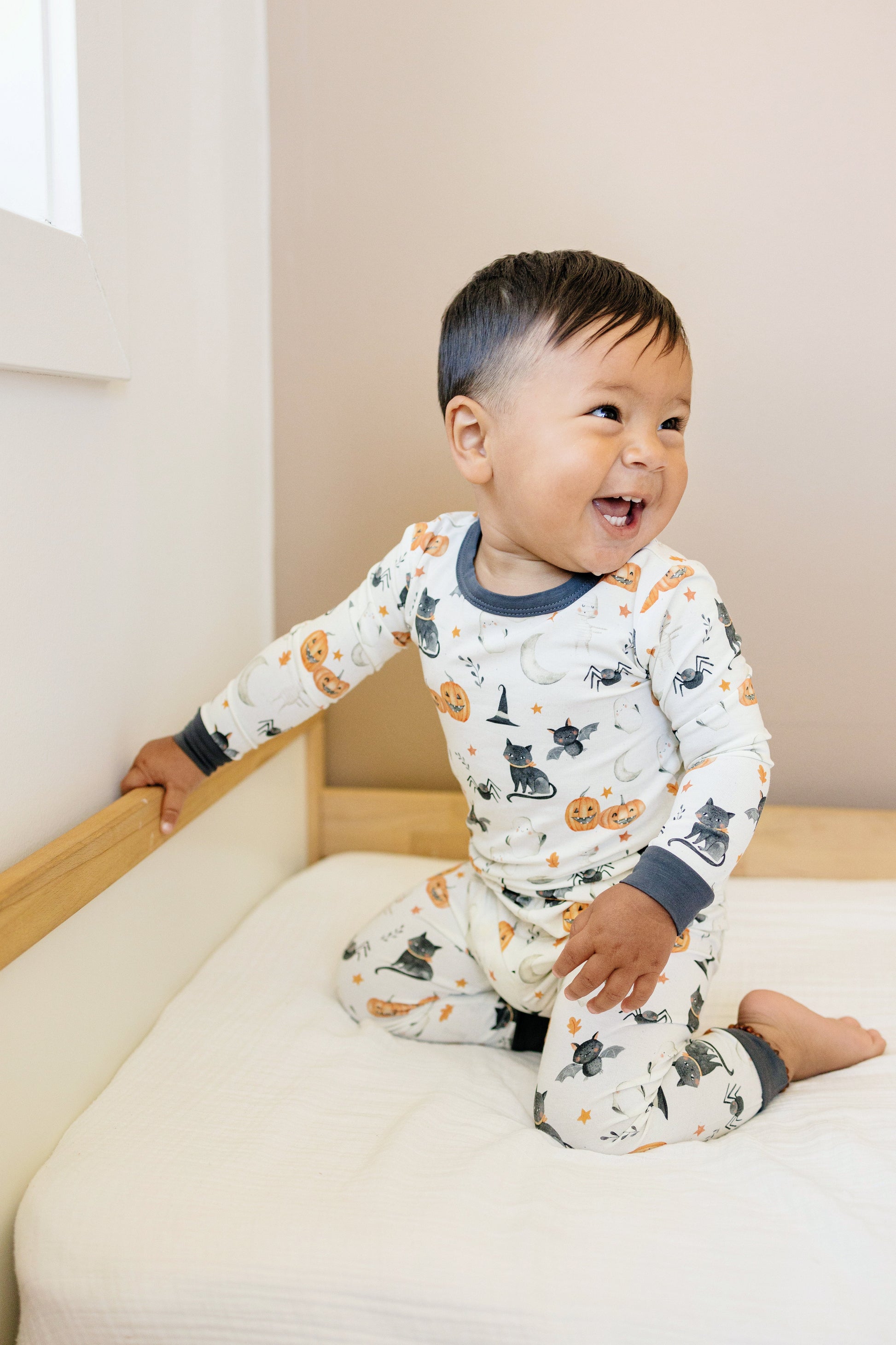 Boo Crew 2pc Bamboo Pajamas by Little Joy Co., product view 6