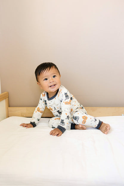 Boo Crew 2pc Bamboo Pajamas by Little Joy Co., product view 13