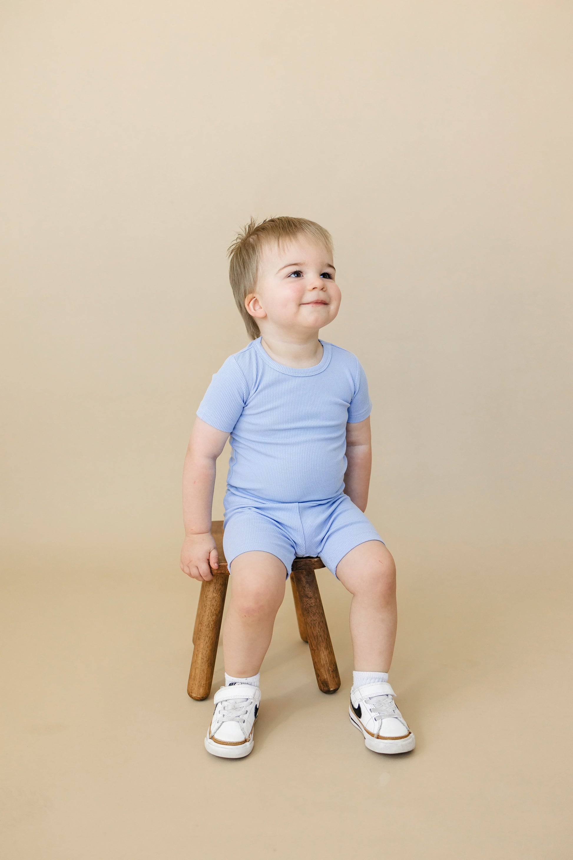 Solid Ribbed Bamboo 2pc Pajamas - more colors by Little Joy Co.