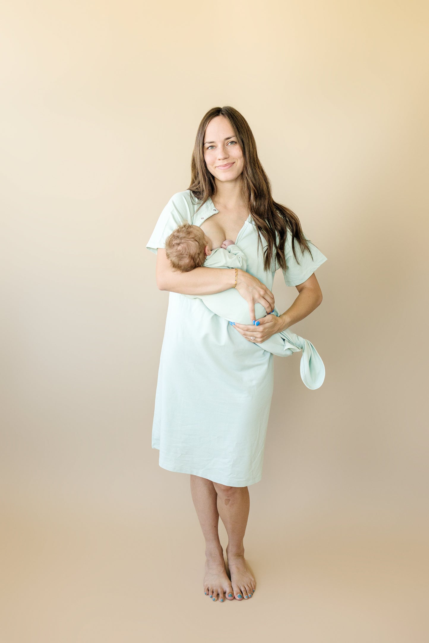 Bamboo Labor & Delivery Gown by Little Joy Co., product view 21