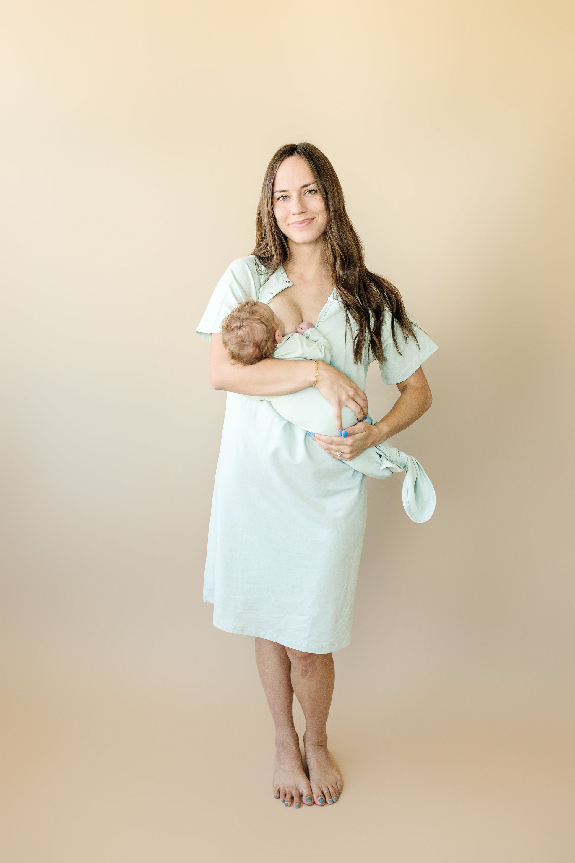 Bamboo Labor & Delivery Gown by Little Joy Co., product view 21