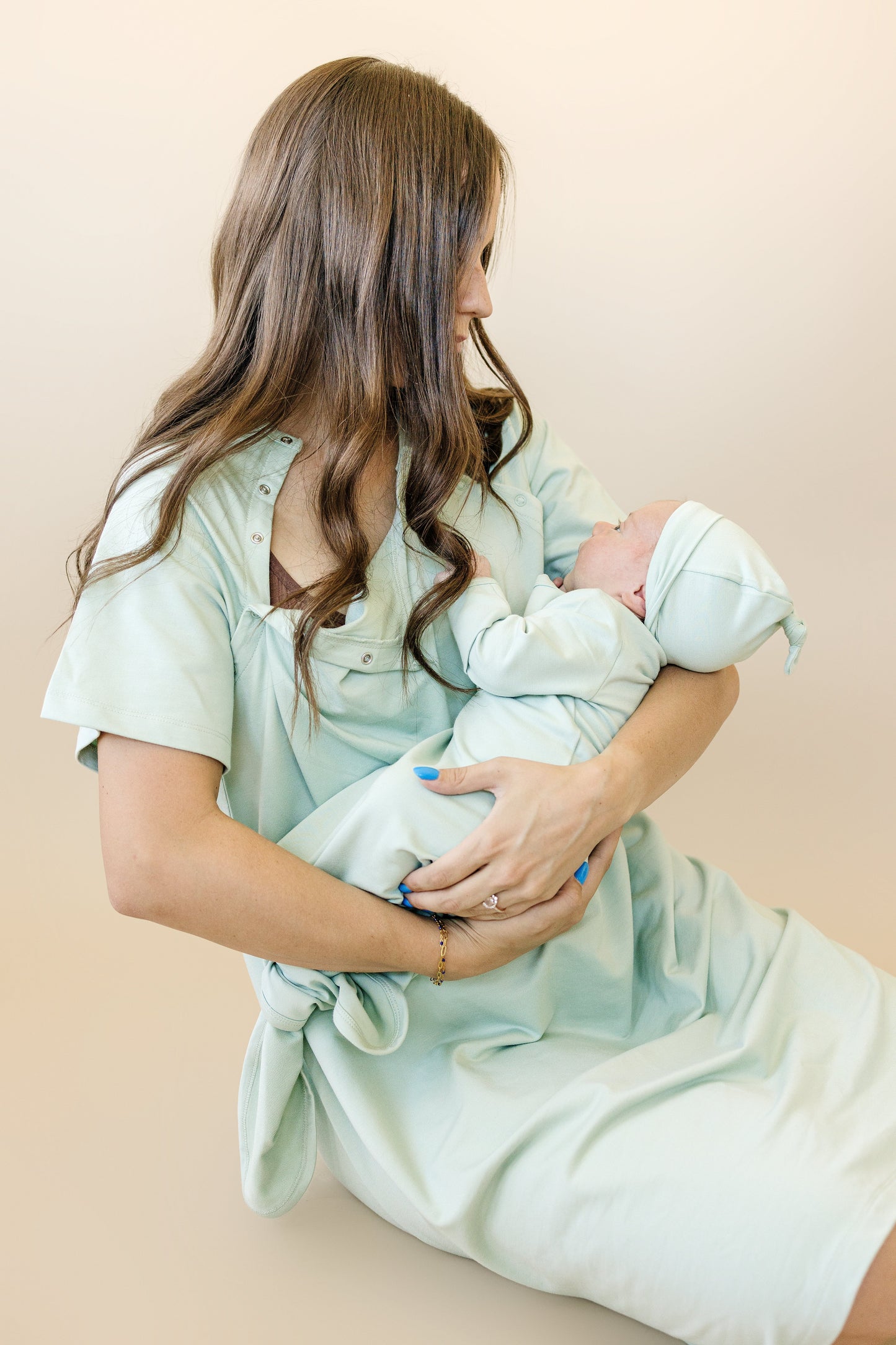 Bamboo Labor & Delivery Gown by Little Joy Co., product view 8