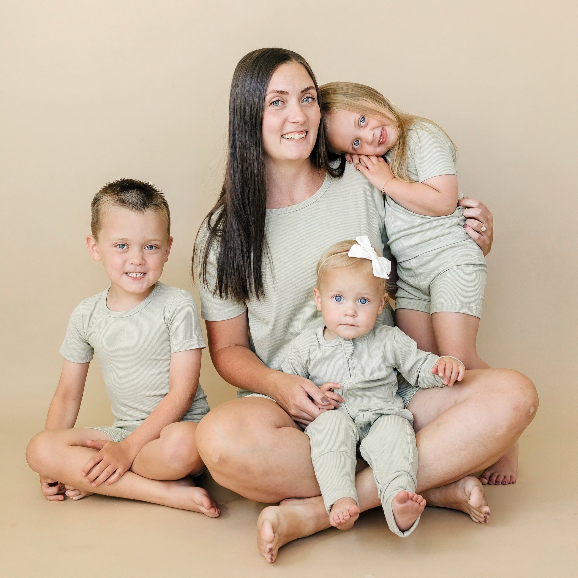 Women's Ribbed Bamboo Pajama Top & Bottoms - sold as separates by Little Joy Co.