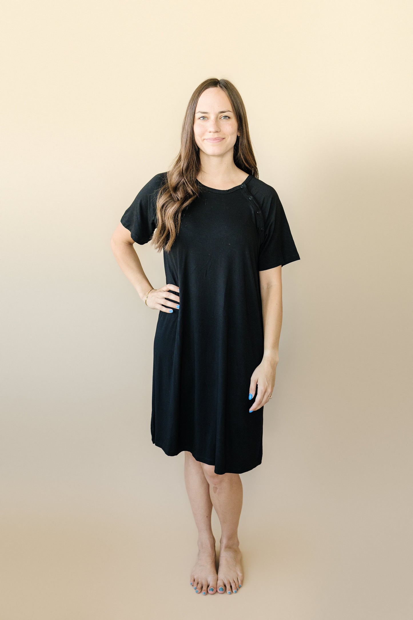 Bamboo Labor & Delivery Gown by Little Joy Co., product view 9