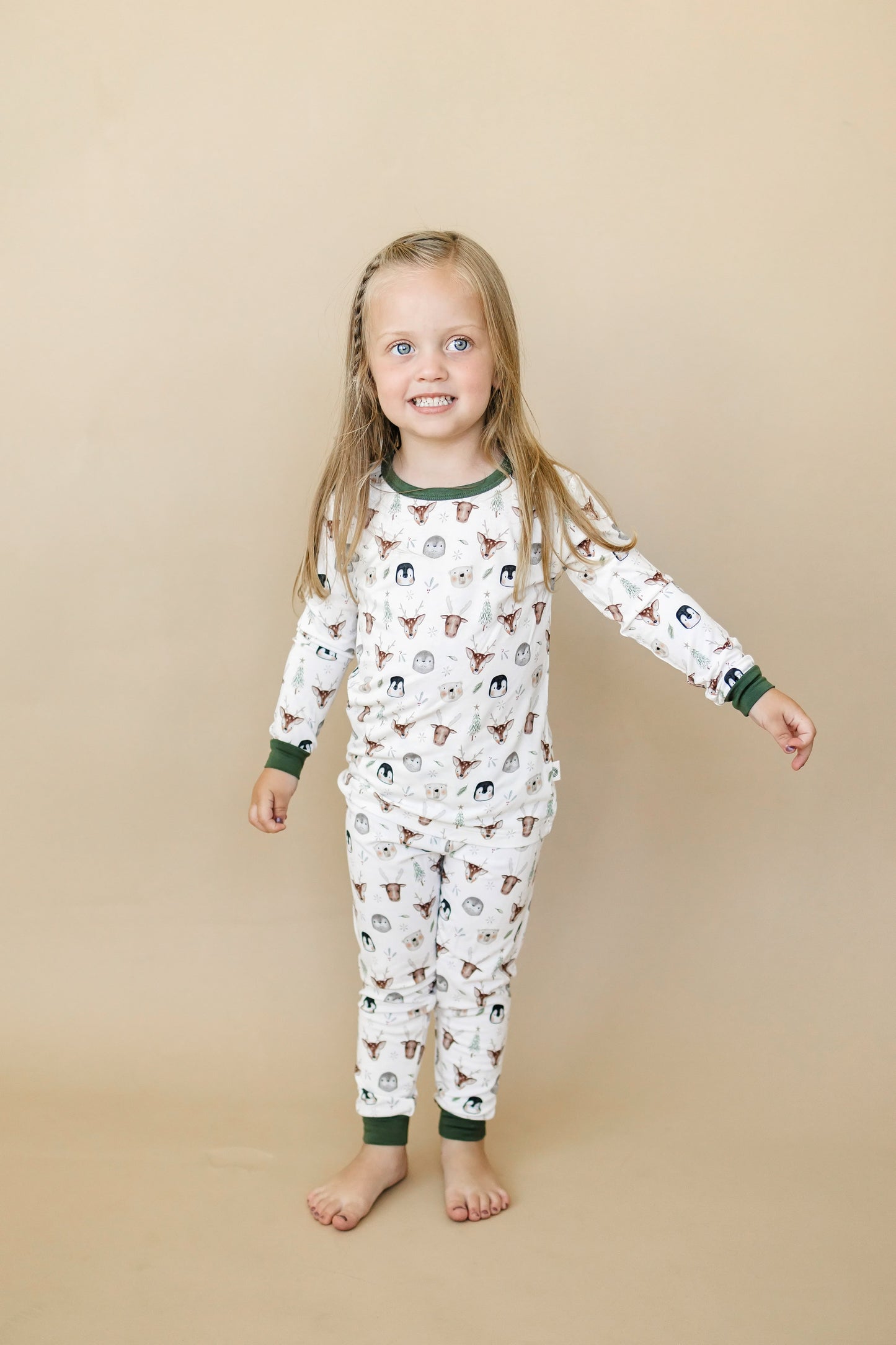 North Pole Pals 2pc Bamboo Pajamas by Little Joy Co., product view 13