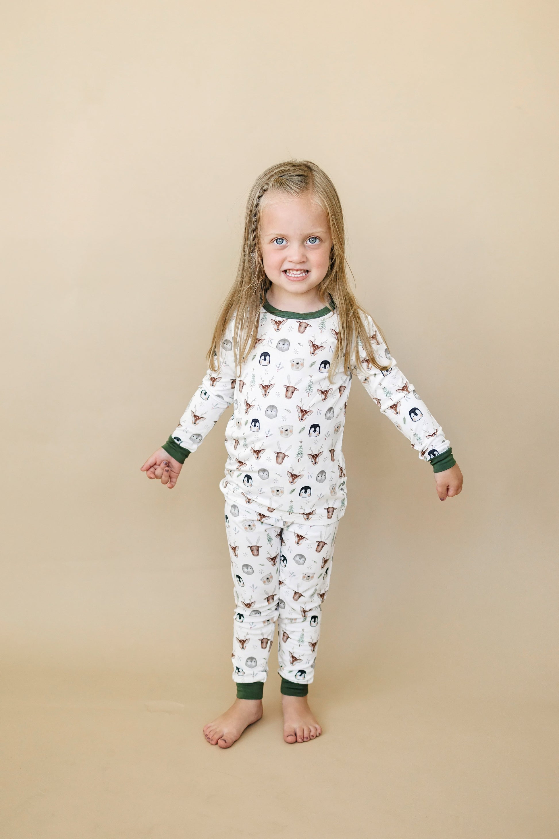 North Pole Pals 2pc Bamboo Pajamas by Little Joy Co., product view 15