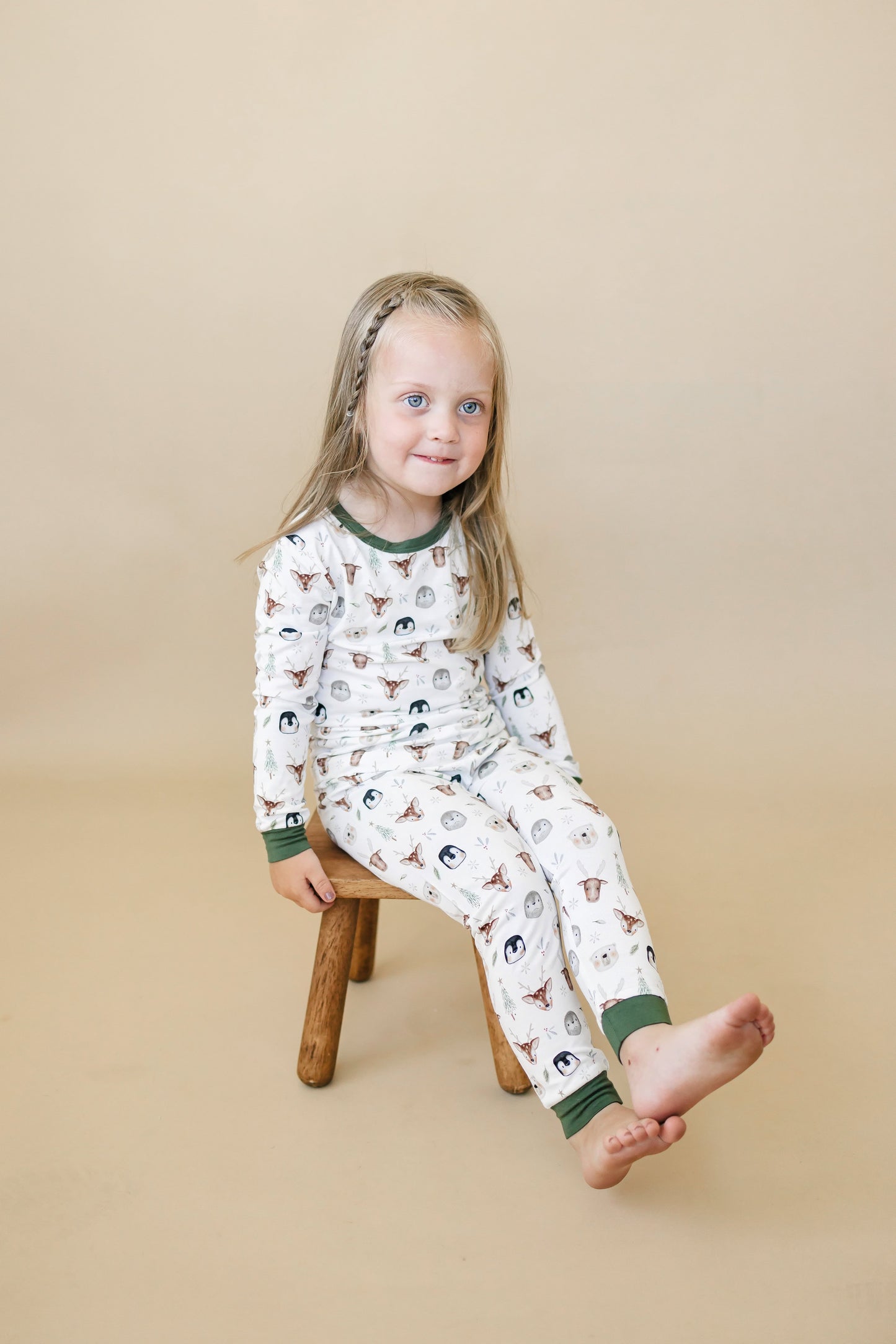 North Pole Pals 2pc Bamboo Pajamas by Little Joy Co., product view 16