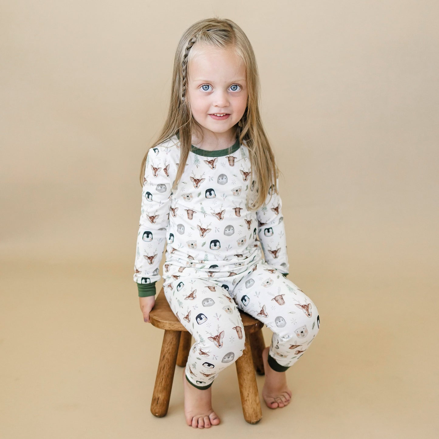 North Pole Pals 2pc Bamboo Pajamas by Little Joy Co., product view 12