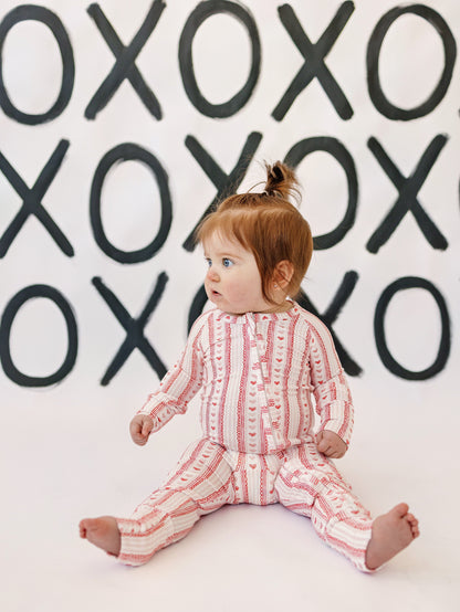 Laced with Love Bamboo Zippy Pajamas by Little Joy Co., product view 7