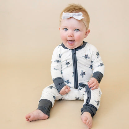 Batty for Bedtime Bamboo Zippy Romper *Newborn only by Little Joy Co.