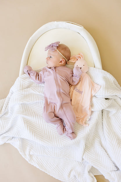 Bamboo Footed Bamboo Zippy Pajamas by Little Joy Co., product view 5
