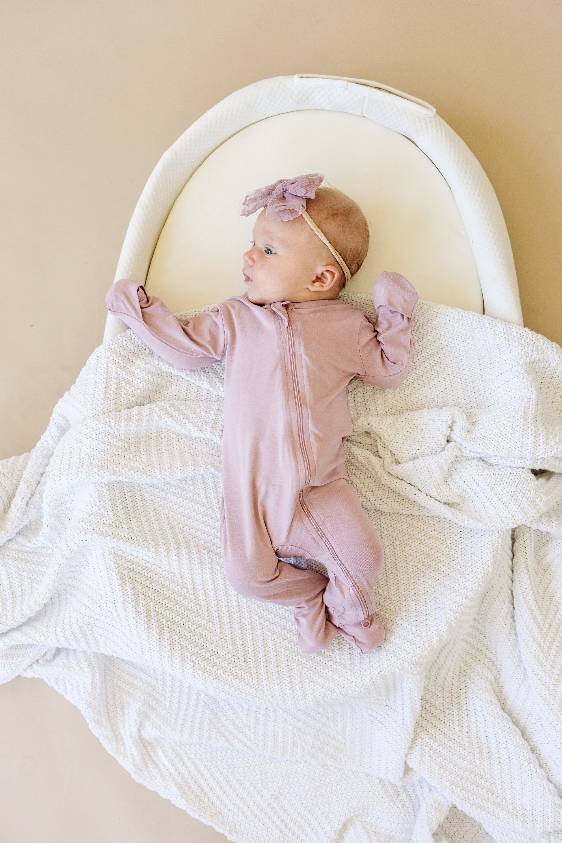 Bamboo Footed Bamboo Zippy Pajamas by Little Joy Co., product view 6