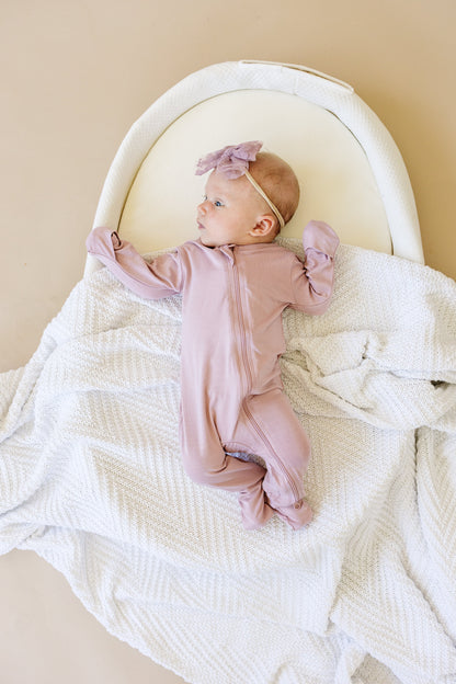 Bamboo Footed Bamboo Zippy Pajamas by Little Joy Co., product view 6