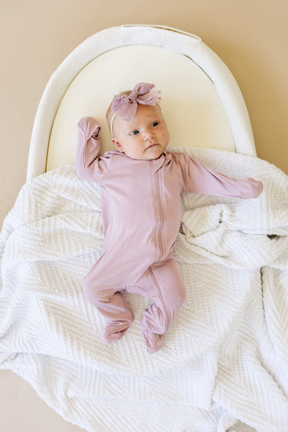 Bamboo Footed Bamboo Zippy Pajamas by Little Joy Co., product view 2