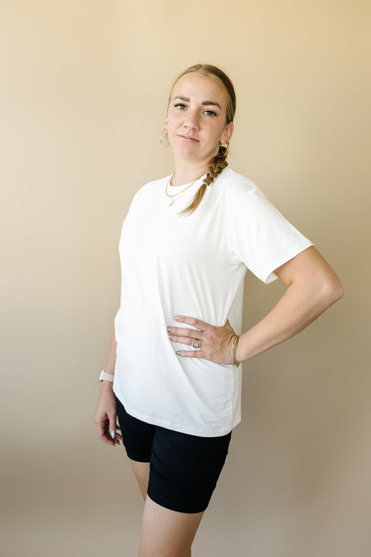 Adult Unisex Bamboo Tee by Little Joy Co.