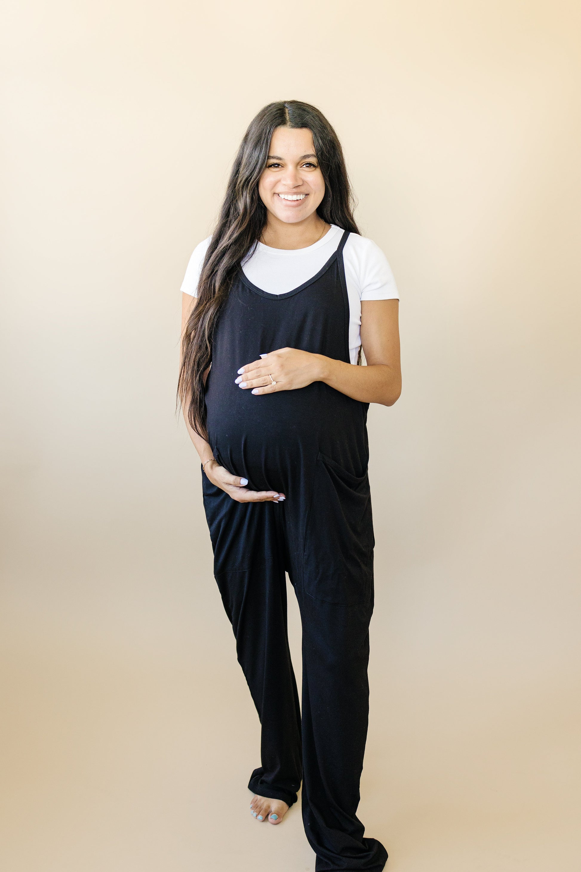 Women's Bamboo Tank Romper by Little Joy Co., product view 7