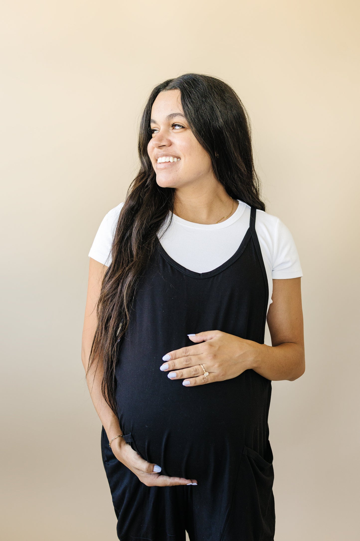 Women's Bamboo Tank Romper by Little Joy Co., product view 2