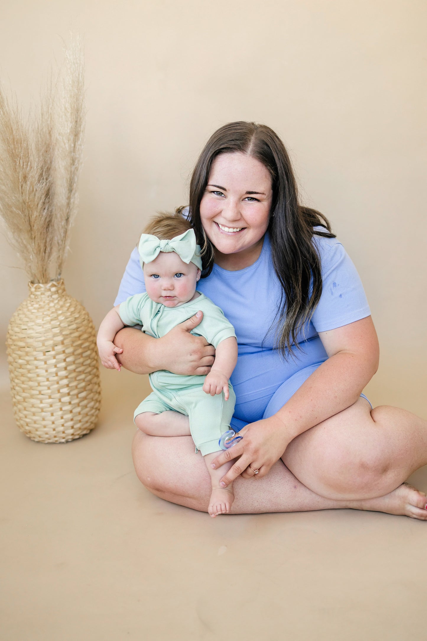 Women's Ribbed Bamboo Pajama Top & Bottoms - sold as separates by Little Joy Co., product view 7