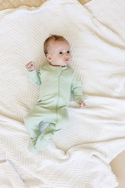 Bamboo Footed Bamboo Zippy Pajamas by Little Joy Co., product view 13