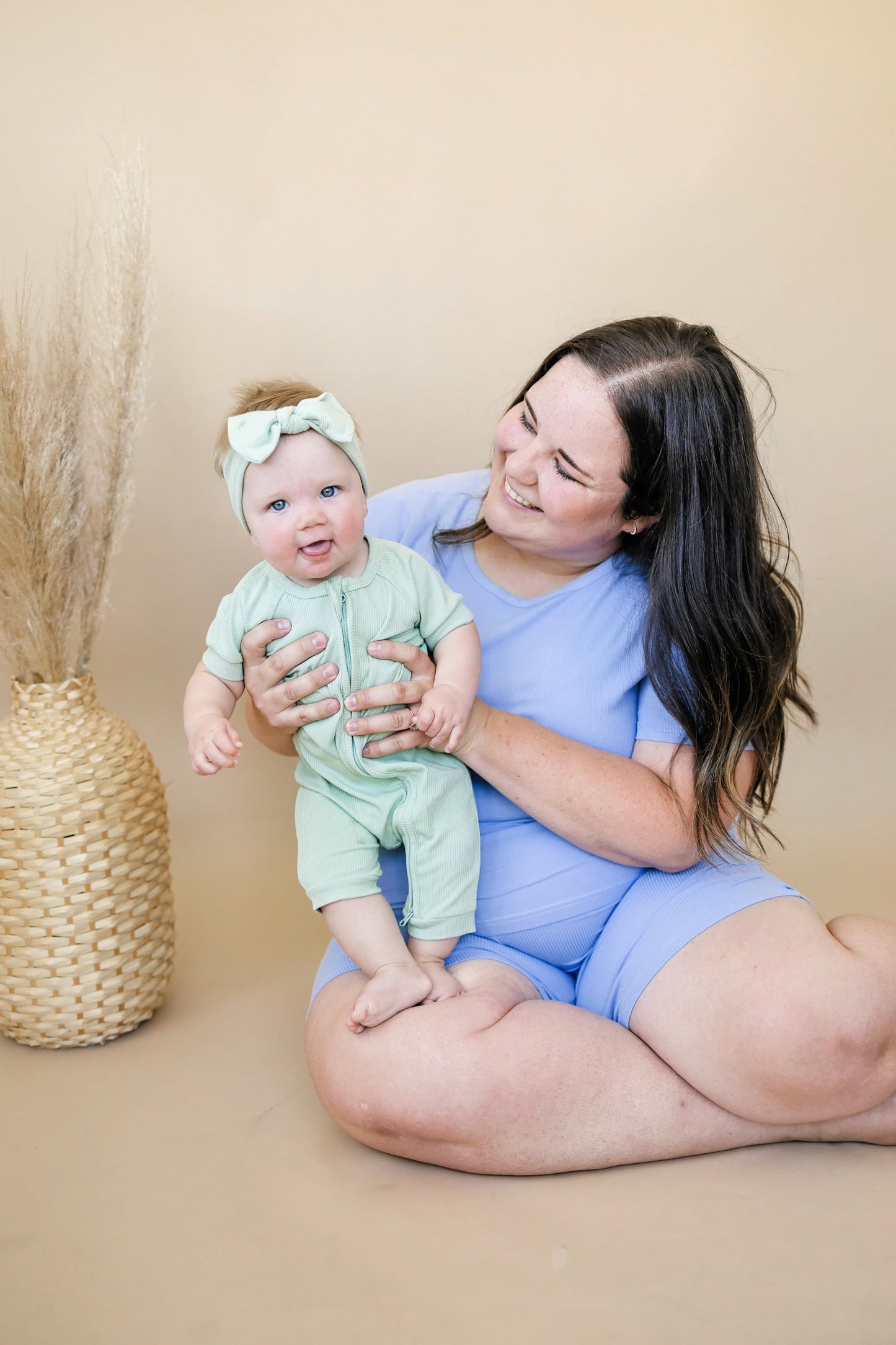 Women's Ribbed Bamboo Pajama Top & Bottoms - sold as separates by Little Joy Co., product view 8
