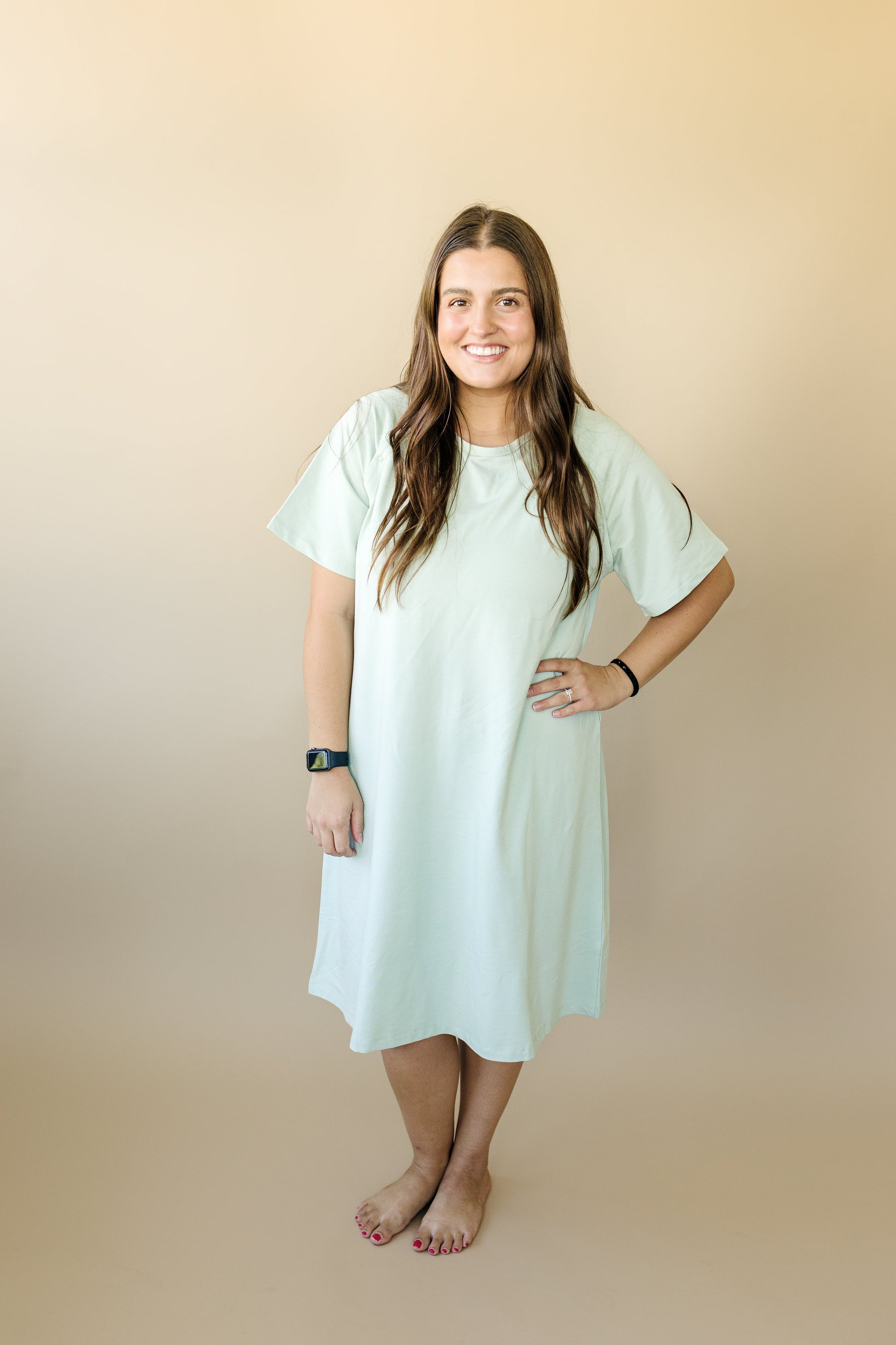 Bamboo Labor & Delivery Gown by Little Joy Co., product view 23