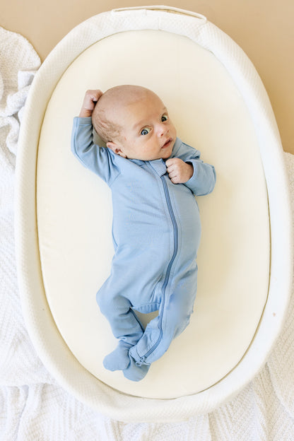 Bamboo Footed Bamboo Zippy Pajamas by Little Joy Co., product view 10