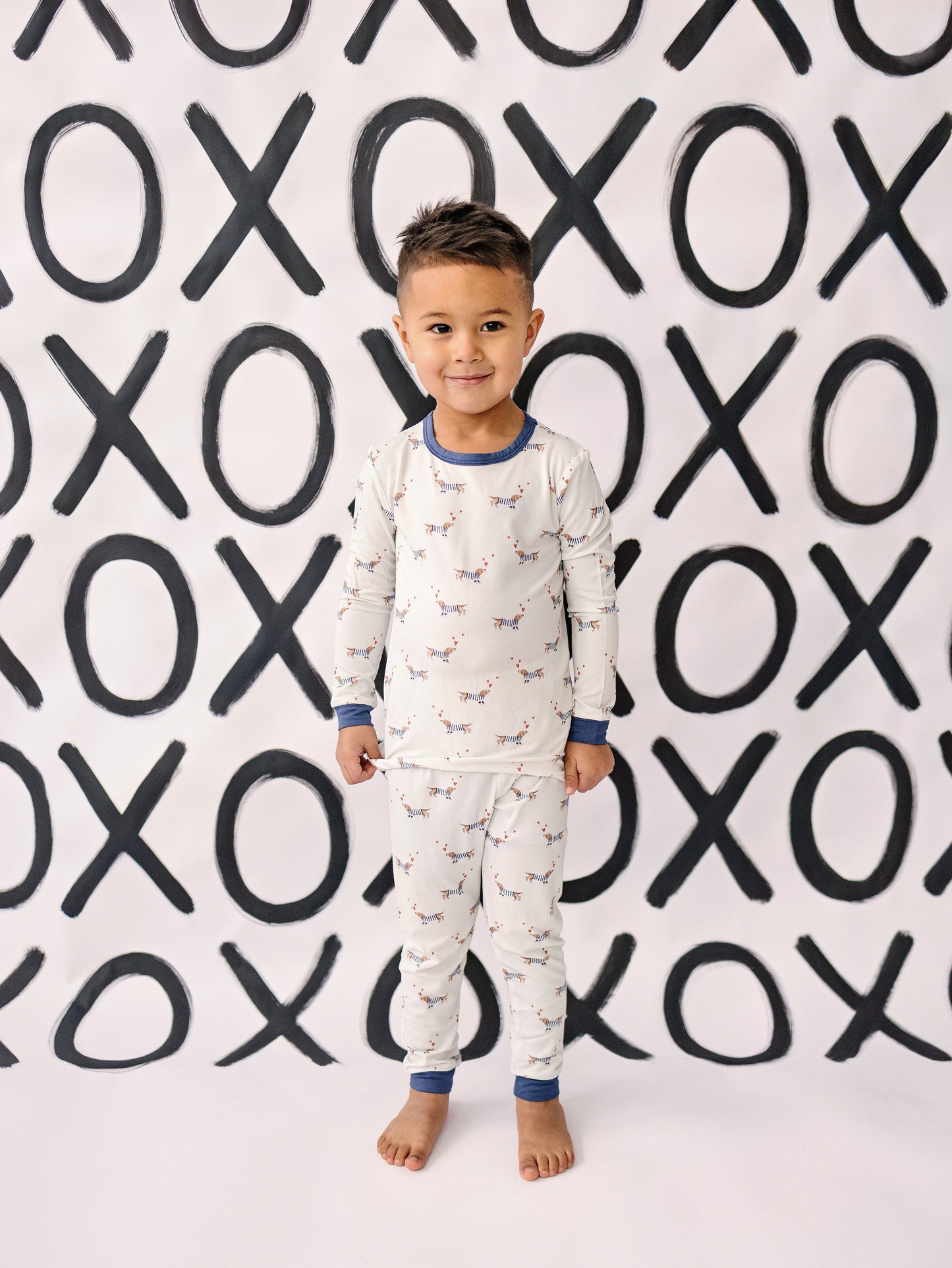 Puppy Love 2pc Bamboo Pajamas by Little Joy Co.