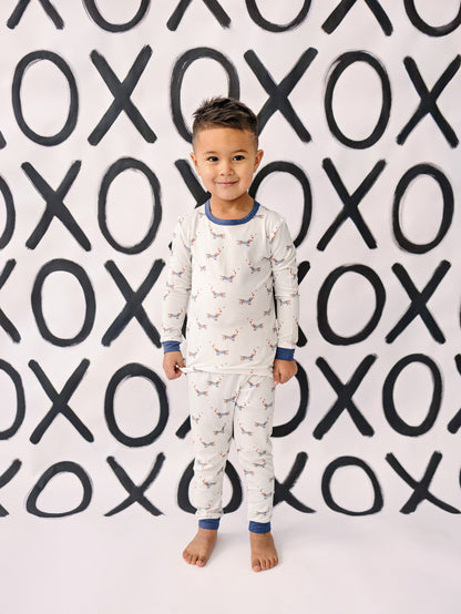 Puppy Love 2pc Bamboo Pajamas by Little Joy Co.