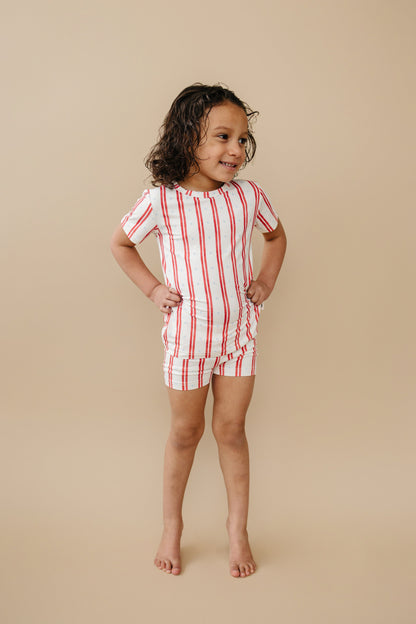 Stars & Stripes 2pc Bamboo Pajamas by Little Joy Co., product view 13
