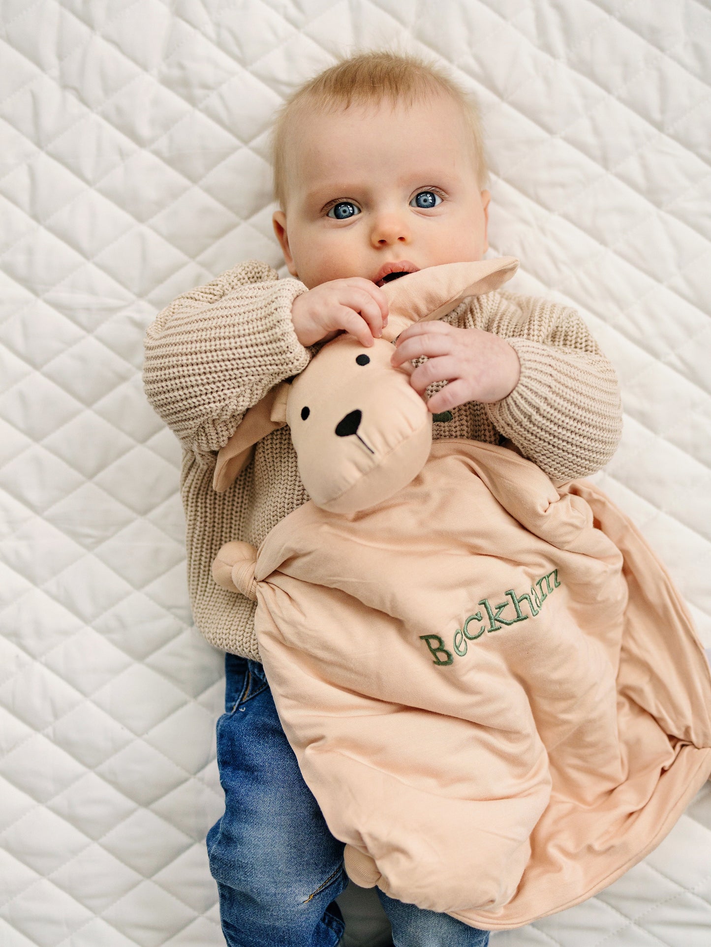Cuddle Pup Bamboo Puppy Lovey by Little Joy Co., product view 17