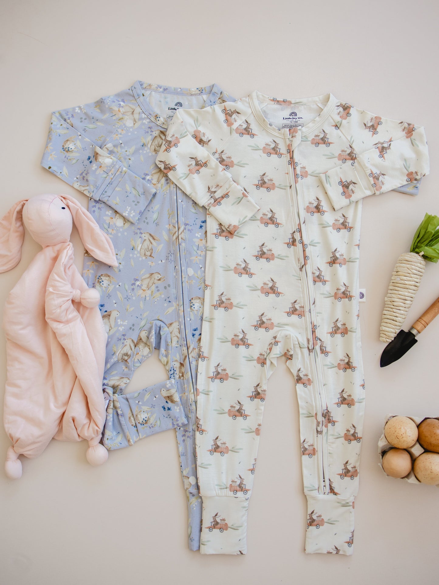 Cottontail Cruisers Modal Zippy Pajamas by Little Joy Co., product view 3