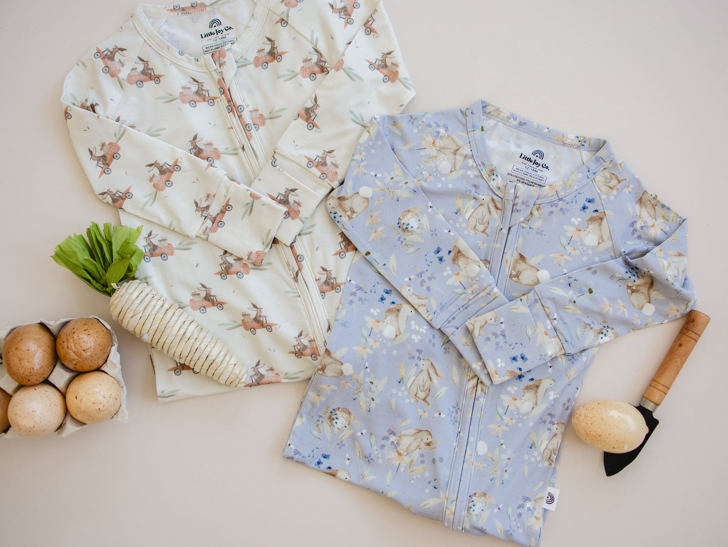 Cottontail Cruisers Modal Zippy Pajamas by Little Joy Co., product view 4