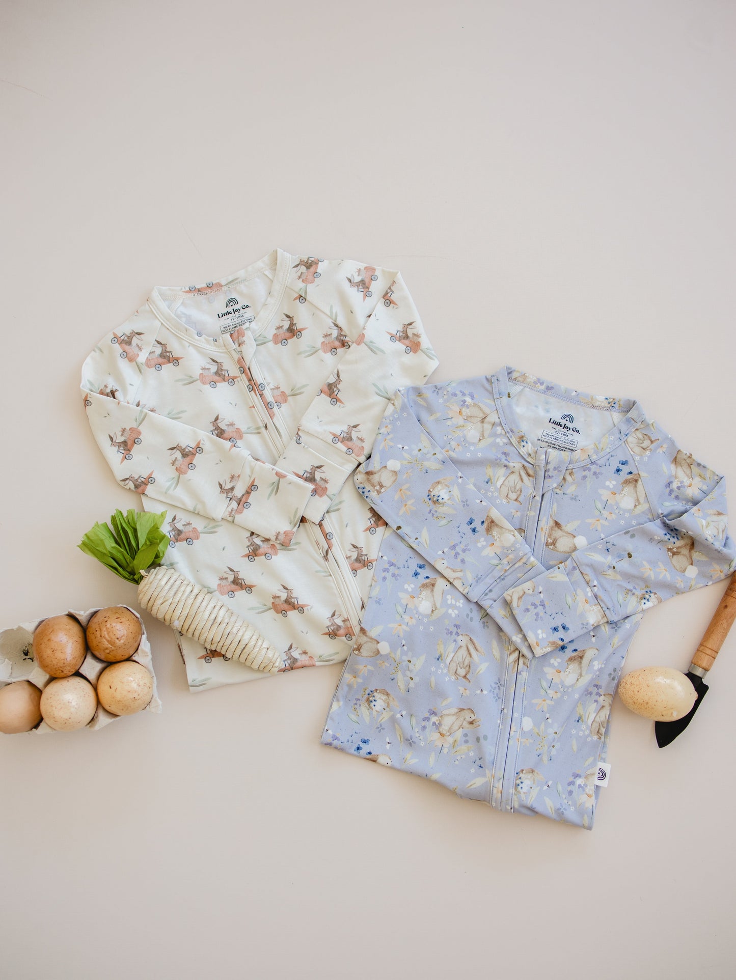 Cottontail Cruisers Modal Zippy Pajamas by Little Joy Co., product view 5
