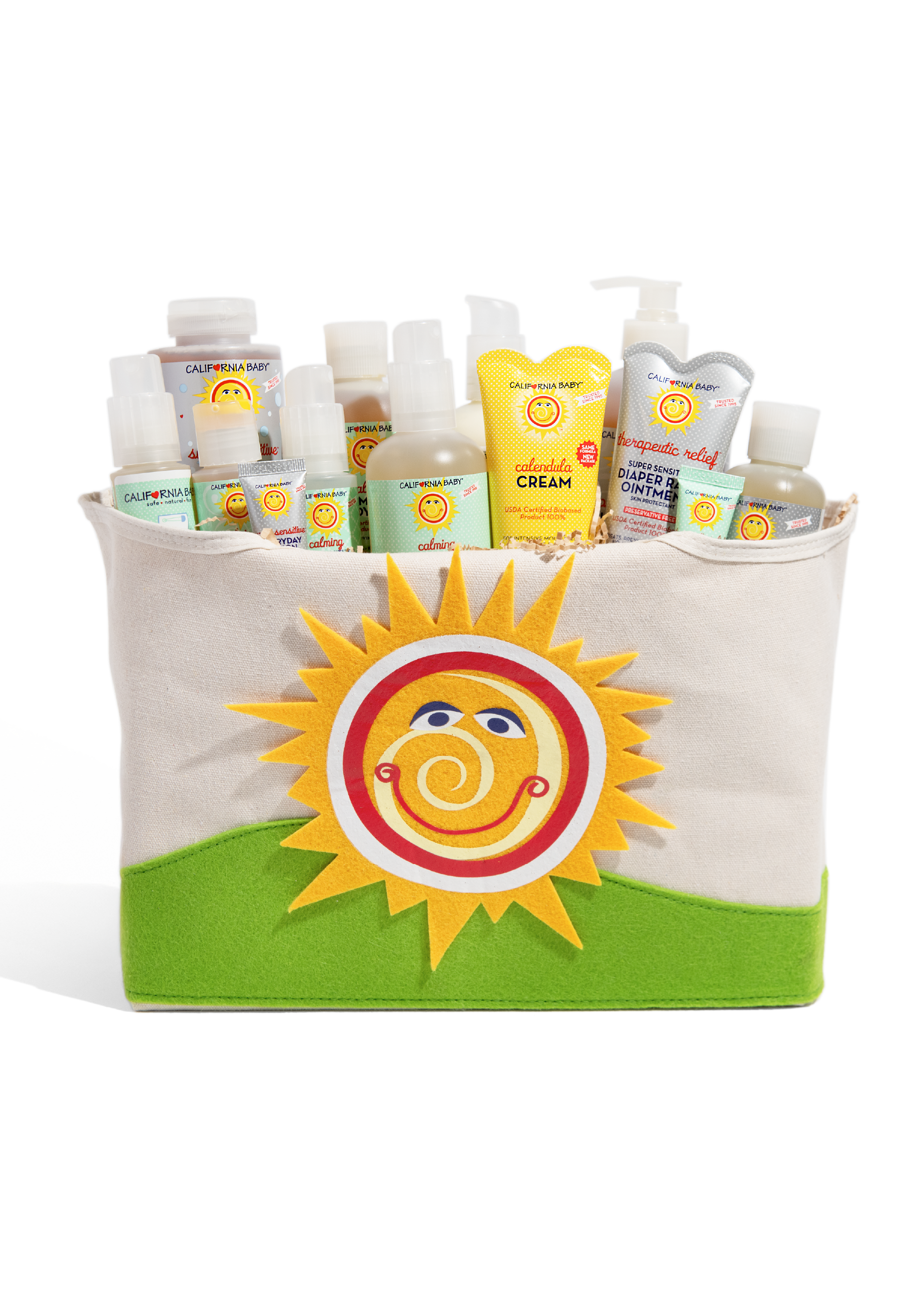 All the Essentials - Newborn Gift Set by California Baby, product view 2
