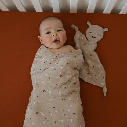 100% Muslin Lovey - Alpaca by Parker Baby Co., product view 8