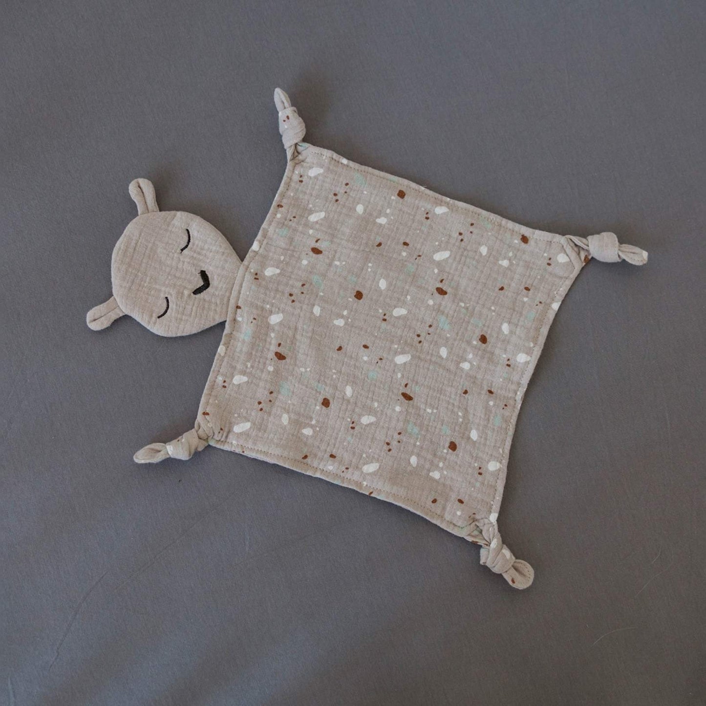 100% Muslin Lovey - Alpaca by Parker Baby Co., product view 9