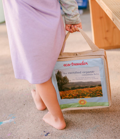 100% Plant-based Collection™ Deluxe Travel Set by California Baby, product view 4
