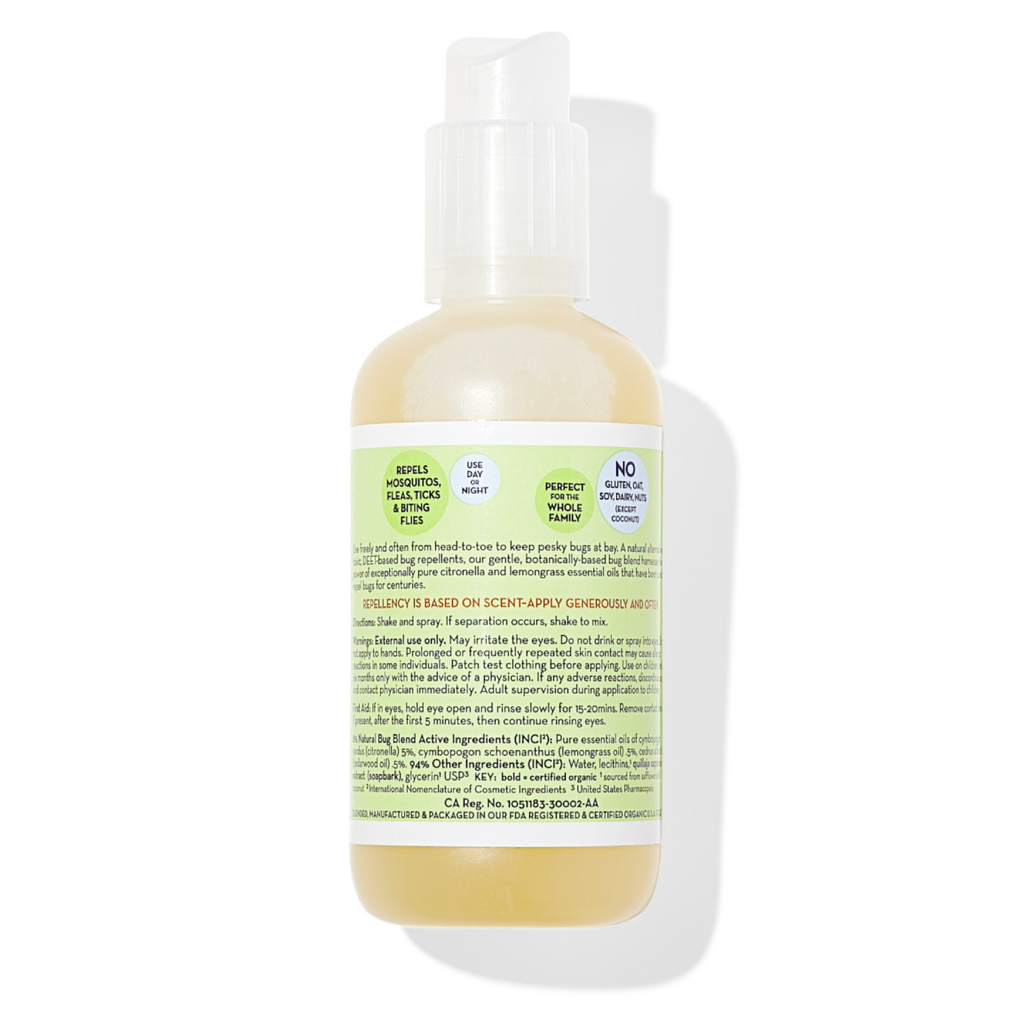 Natural Bug Blend™ Bug Repellent Spray by California Baby, product view 4