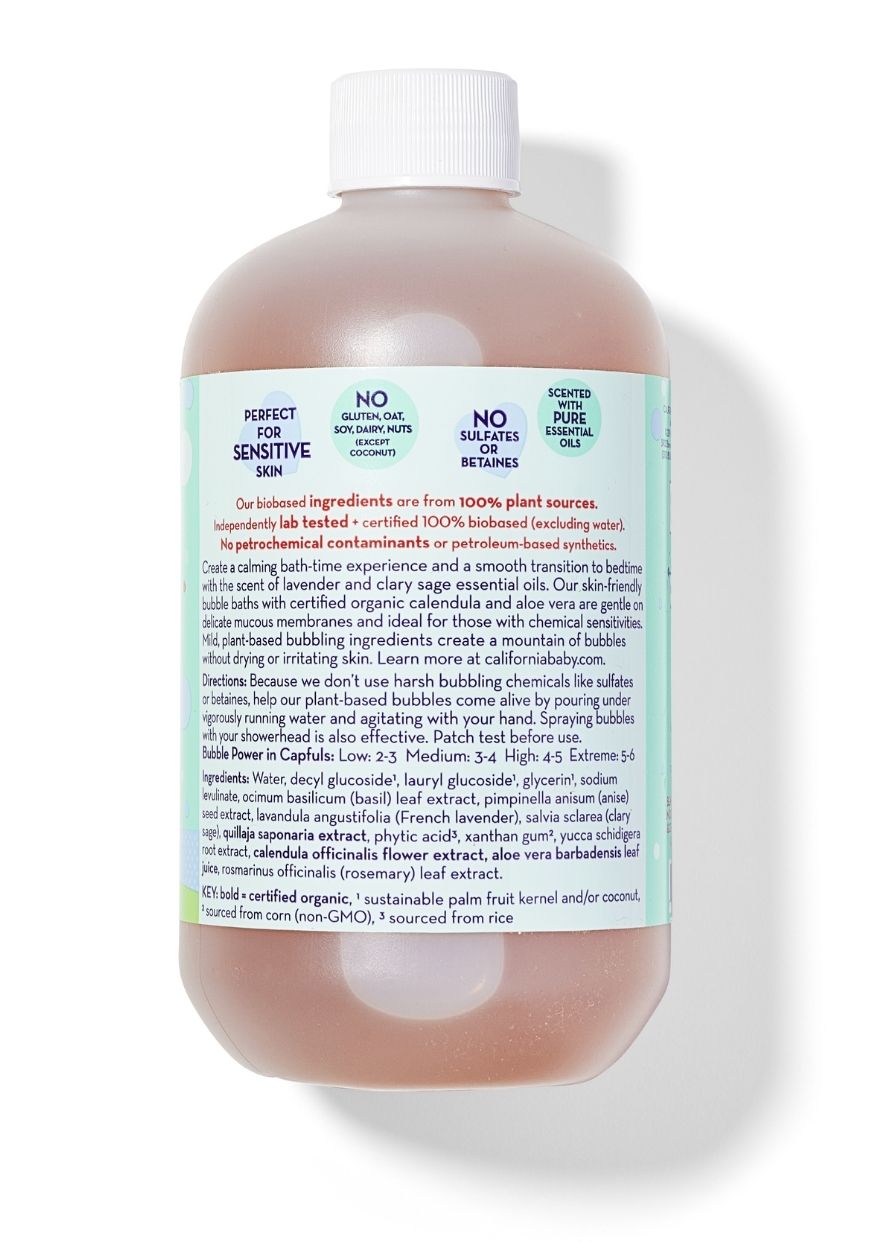 Calming™ Bubble Bath & Bodywash by California Baby, product view 3