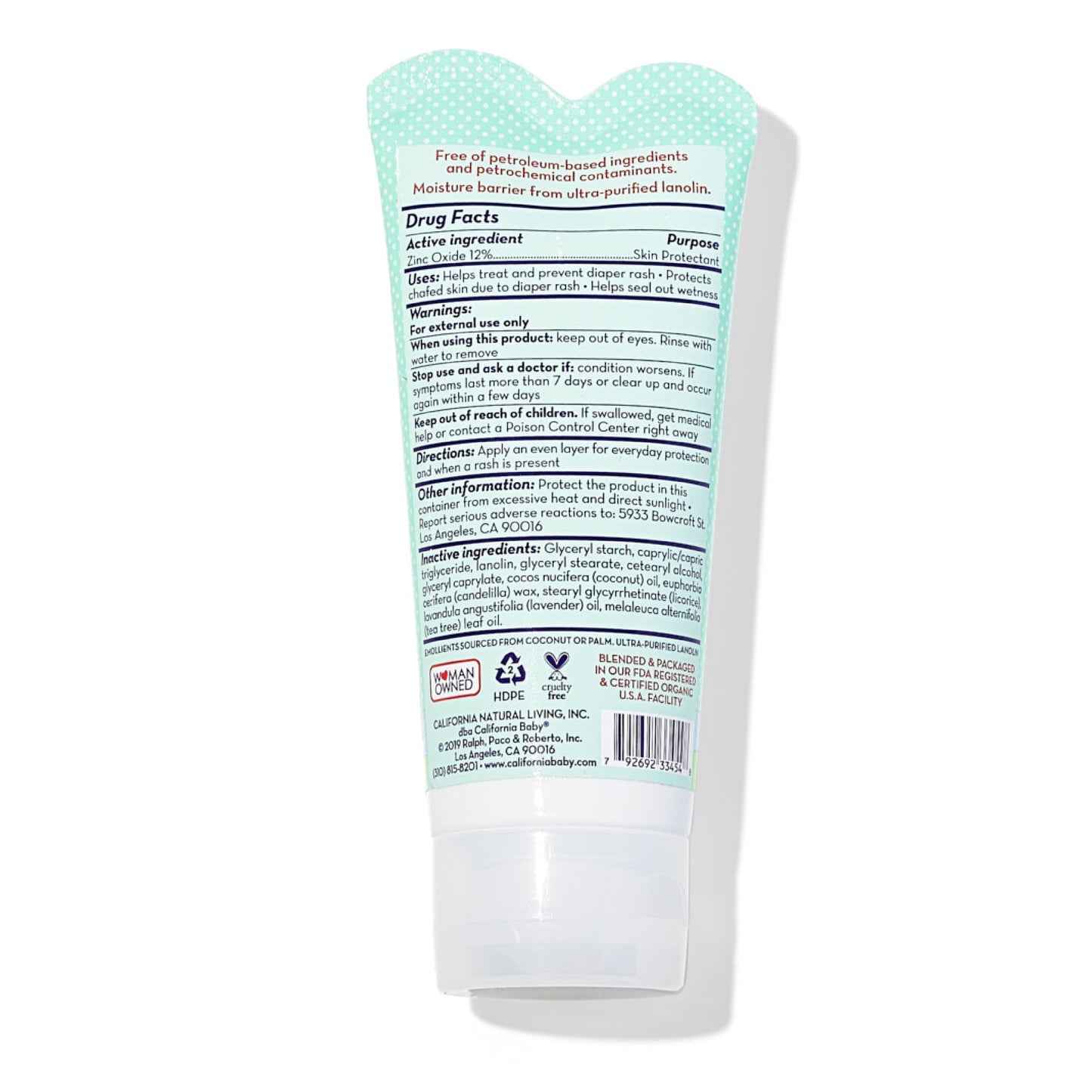 Calming™ Diaper Rash Ointment by California Baby, product view 3