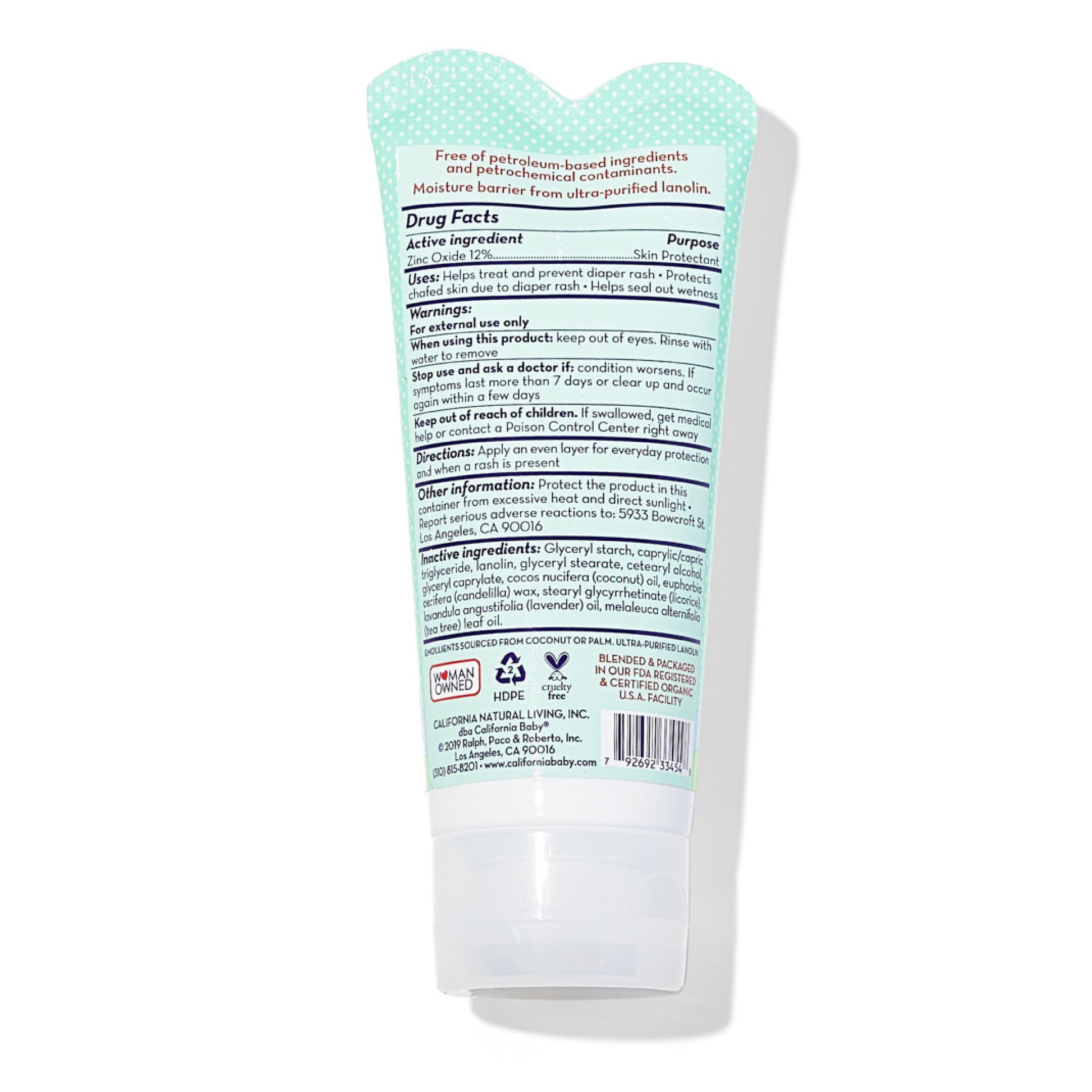 Calming™ Diaper Rash Ointment by California Baby, product view 3