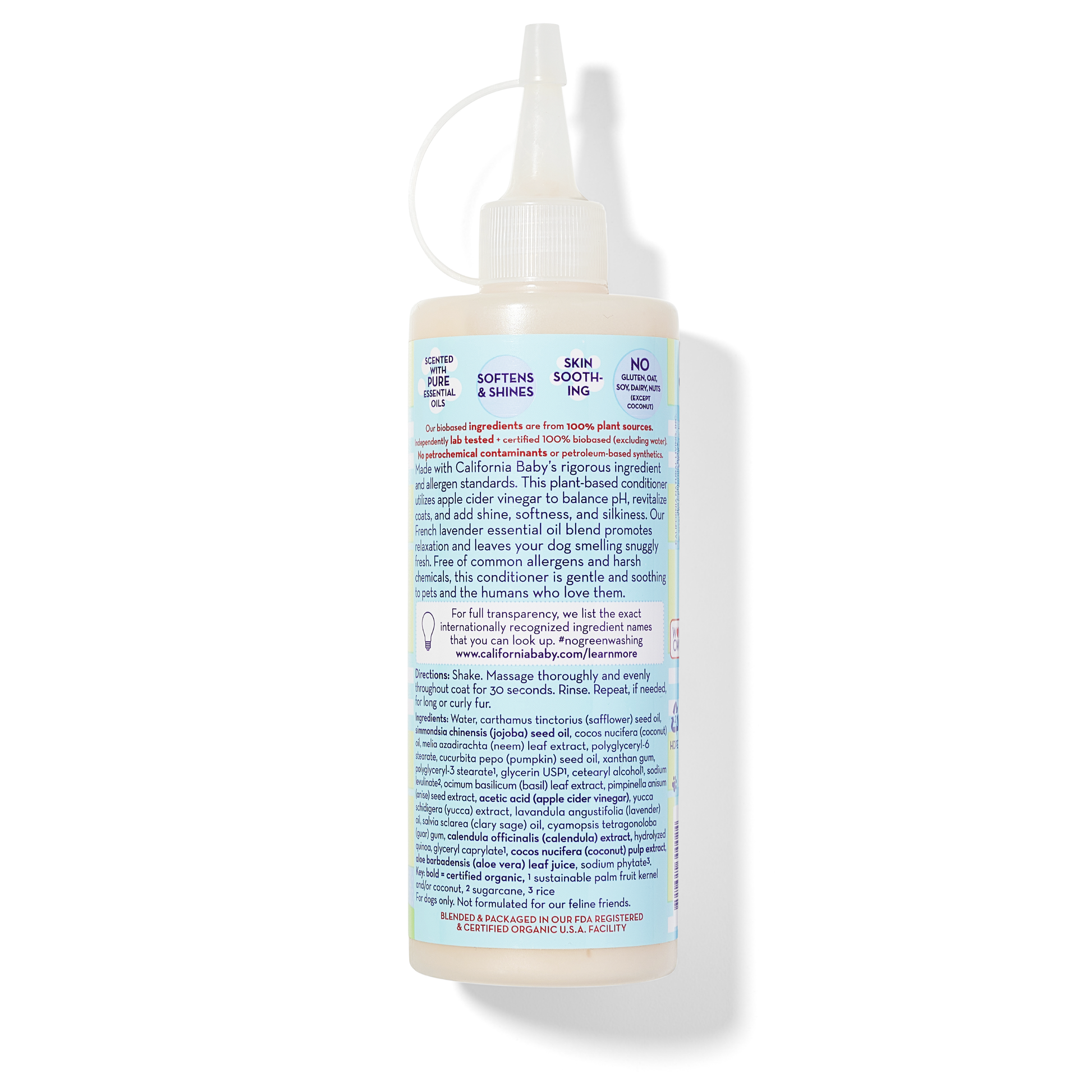 Calming™ Puppy + Dog Conditioner by California Baby, product view 2