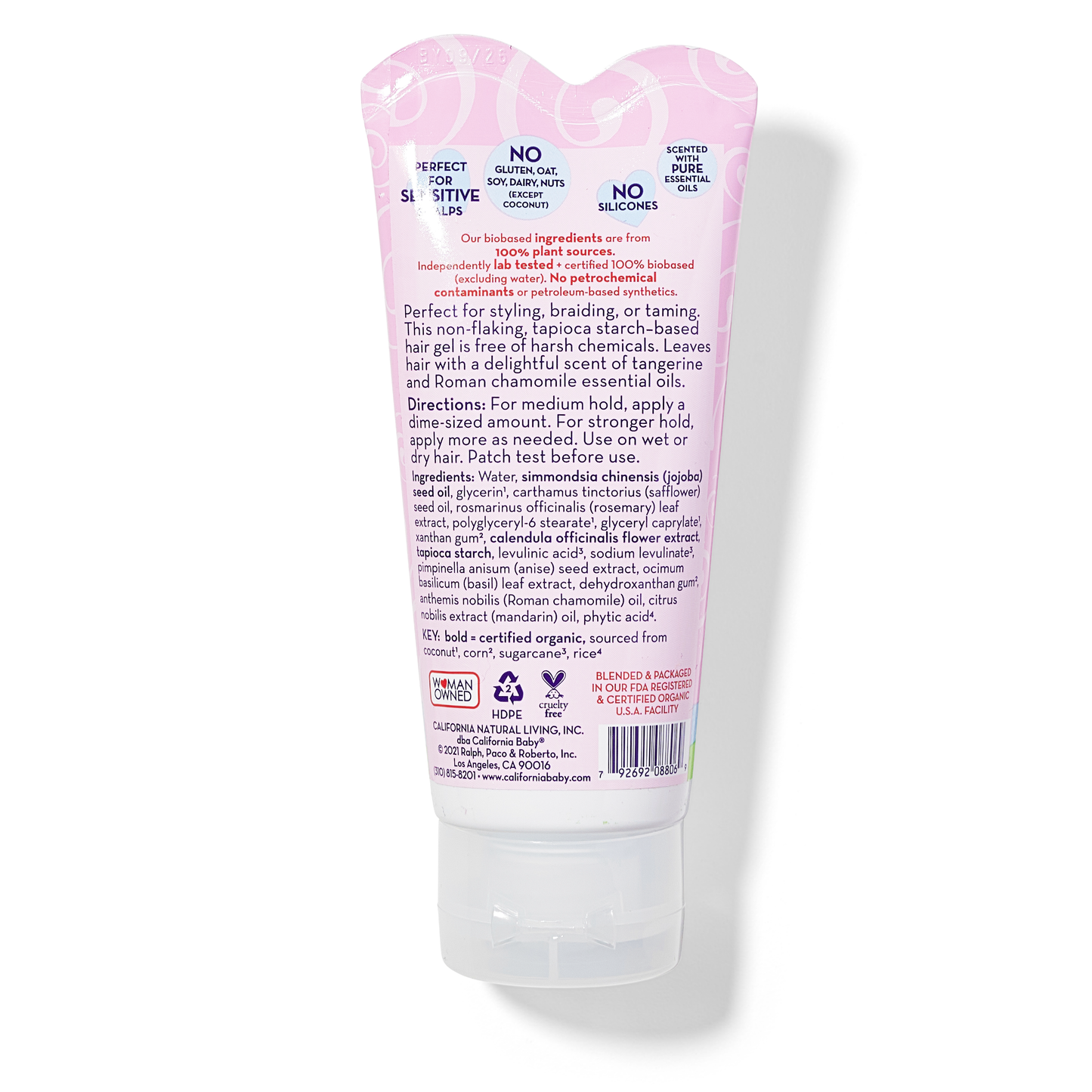 Overtired & Cranky™ Jelly Mousse Hair Gel by California Baby, product view 3