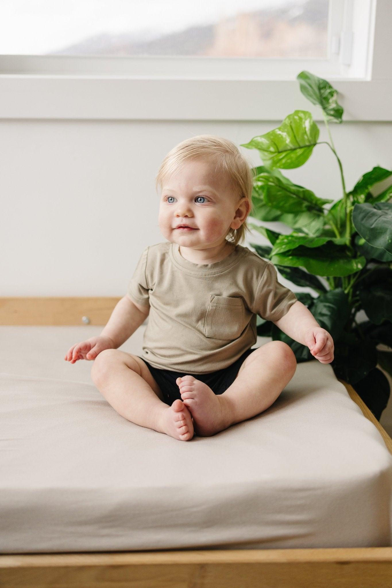 Bamboo Pocket Tee by Little Joy Co., product view 5